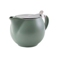 Matt Sage Porcelain Teapot